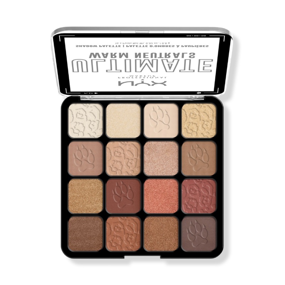 NYX Ultimate Color Shadow Palette Warm Neutrals